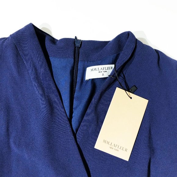 NEW MM Lafleur Niko 2.0 Dress in Deep Indigo - Picture 12 of 13